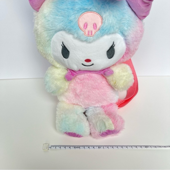🆕Kuromi plush toy backpack - pastel color - Picture 6 of 7